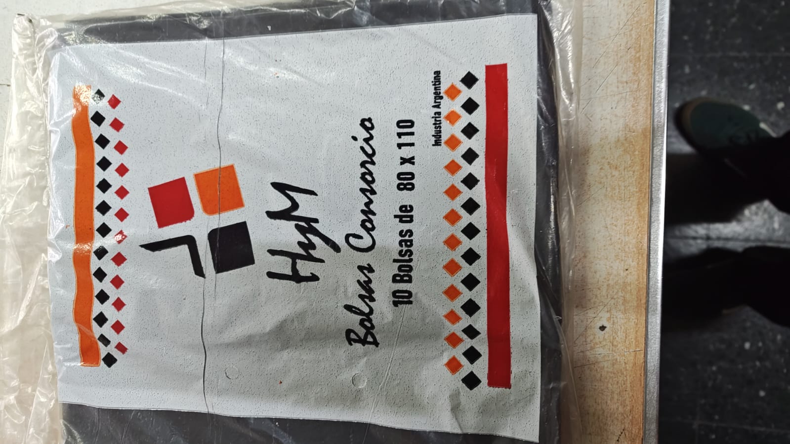 Bolsas de residuos y consorcio